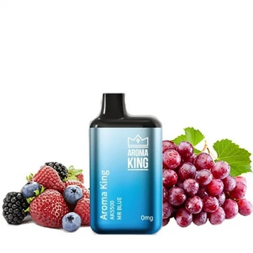 Безнікотинова Електронна Сигарета Aroma King Mr Blue (Містер Блю) (5500 Затяжок) купить